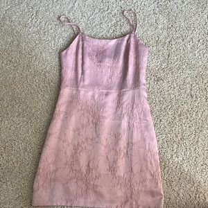 Pink cocktail dress